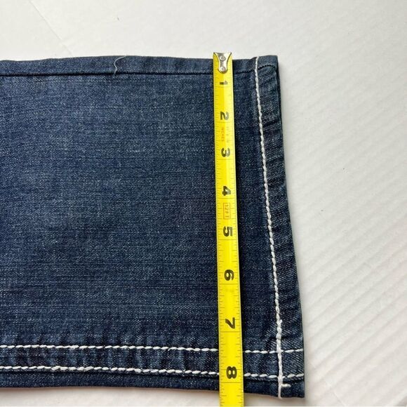 NWT Zenobia XXXL Denim Capri Pants 2% Spandex LA Designer - Picture 10 of 11